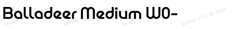 Balladeer Medium W0字体转换 Balladeer Medium W0字体转换
